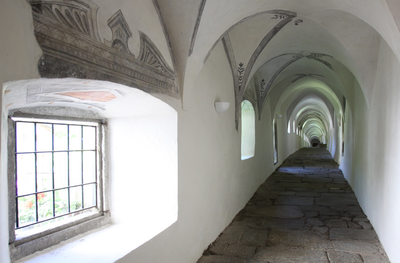 Kreuzgang in Karthaus im Schnalstal